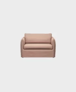Filippa-loveseat vaaleanpunaisella Florist-kankaalla
